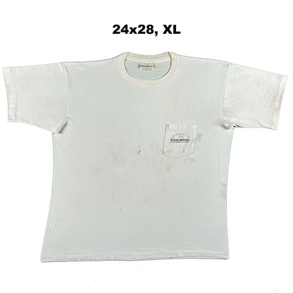 90s Banana Republic Graphic Pocket Tees- SELECT TEE