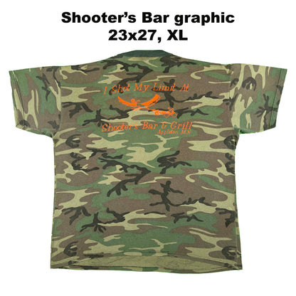 Vintage Blank Camo Tee- SELECT SHIRT