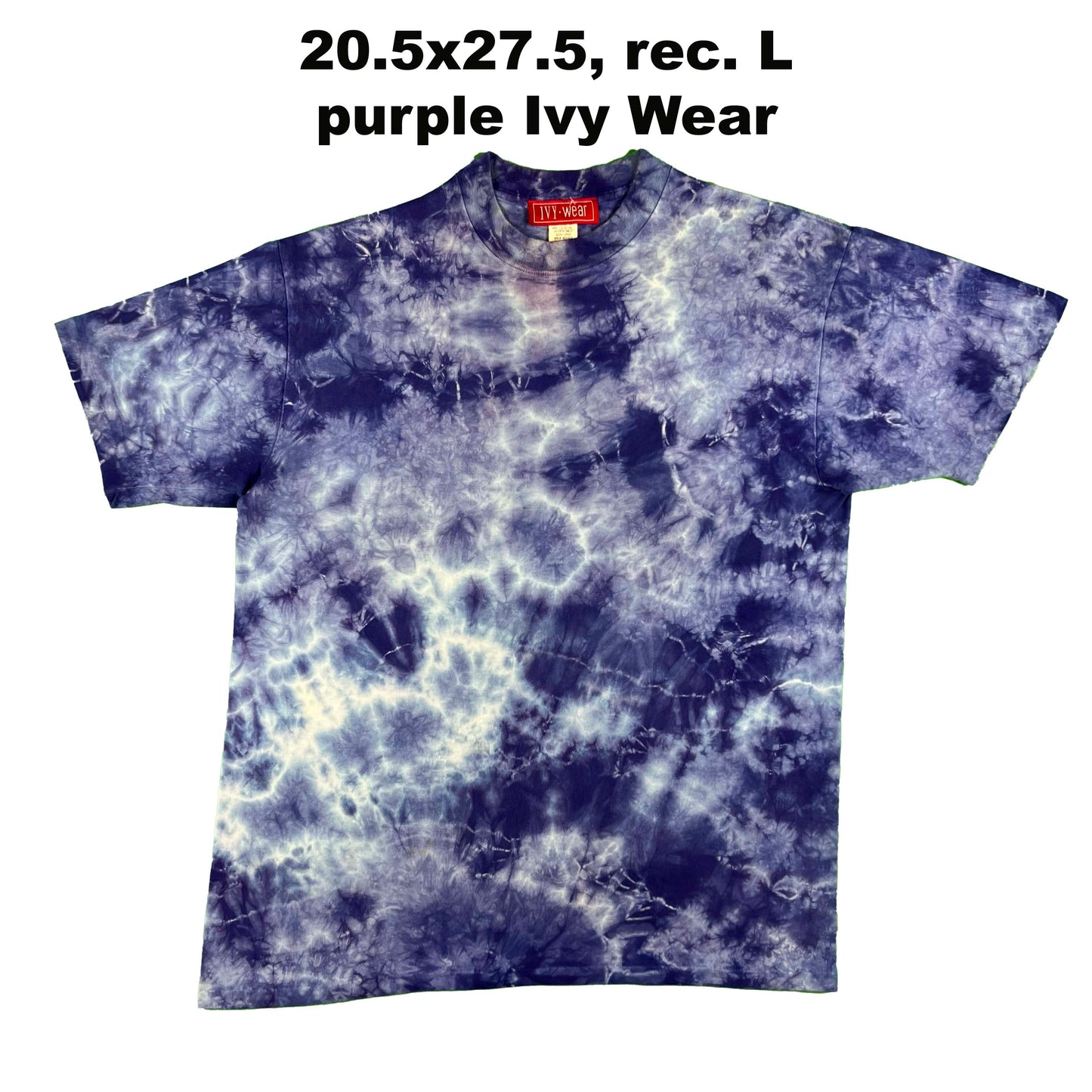 Vintage Blank Tie Dye Tee- SELECT SHIRT