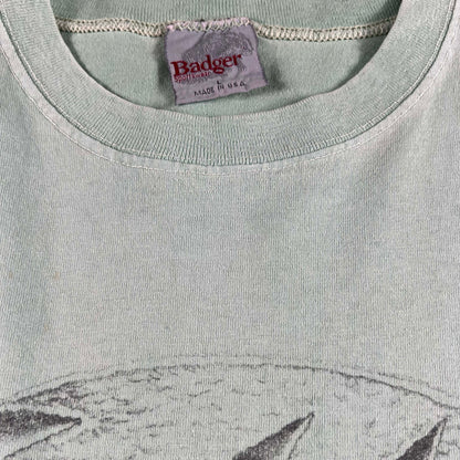 90s 'Know Your Truth' Jesus Fish Tee- L