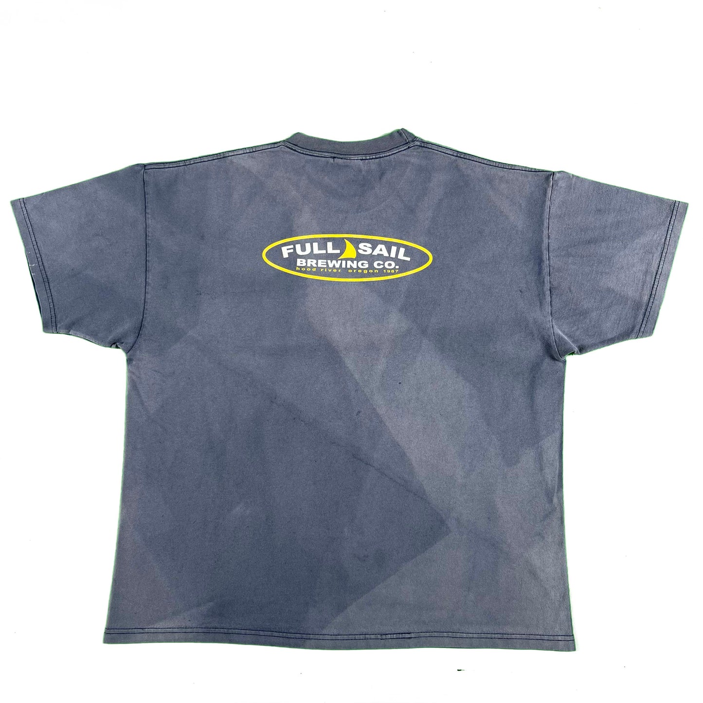 00s Super Sun Faded Full Sail Brewing Co. Tee- XL
