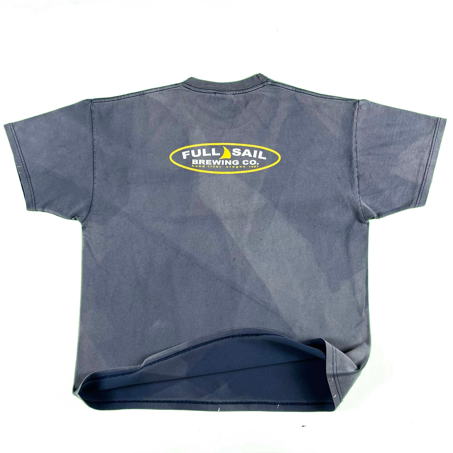 00s Super Sun Faded Full Sail Brewing Co. Tee- XL