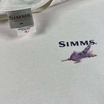 00s Simms Tarpon Fly Fishing Long Sleeve Tee- L