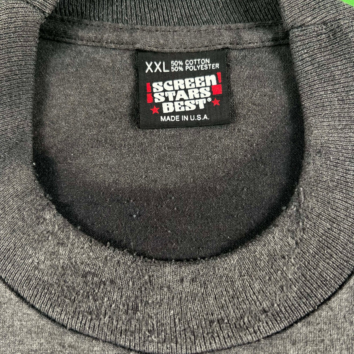 90s Super Sun Faded Black Sacramento Mini-Wheels Tee- XXL