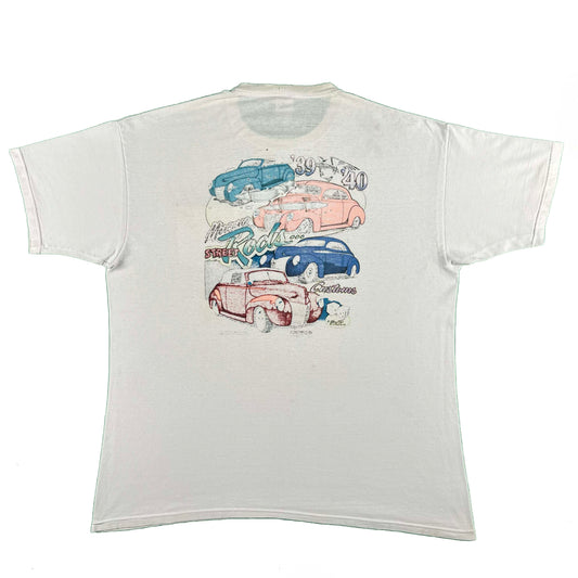 00s Perfectly Thrashed Street Rods Pocket Tee- XXL
