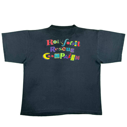 90s Rainforest Rescue Campaign Bat Tee- XXL