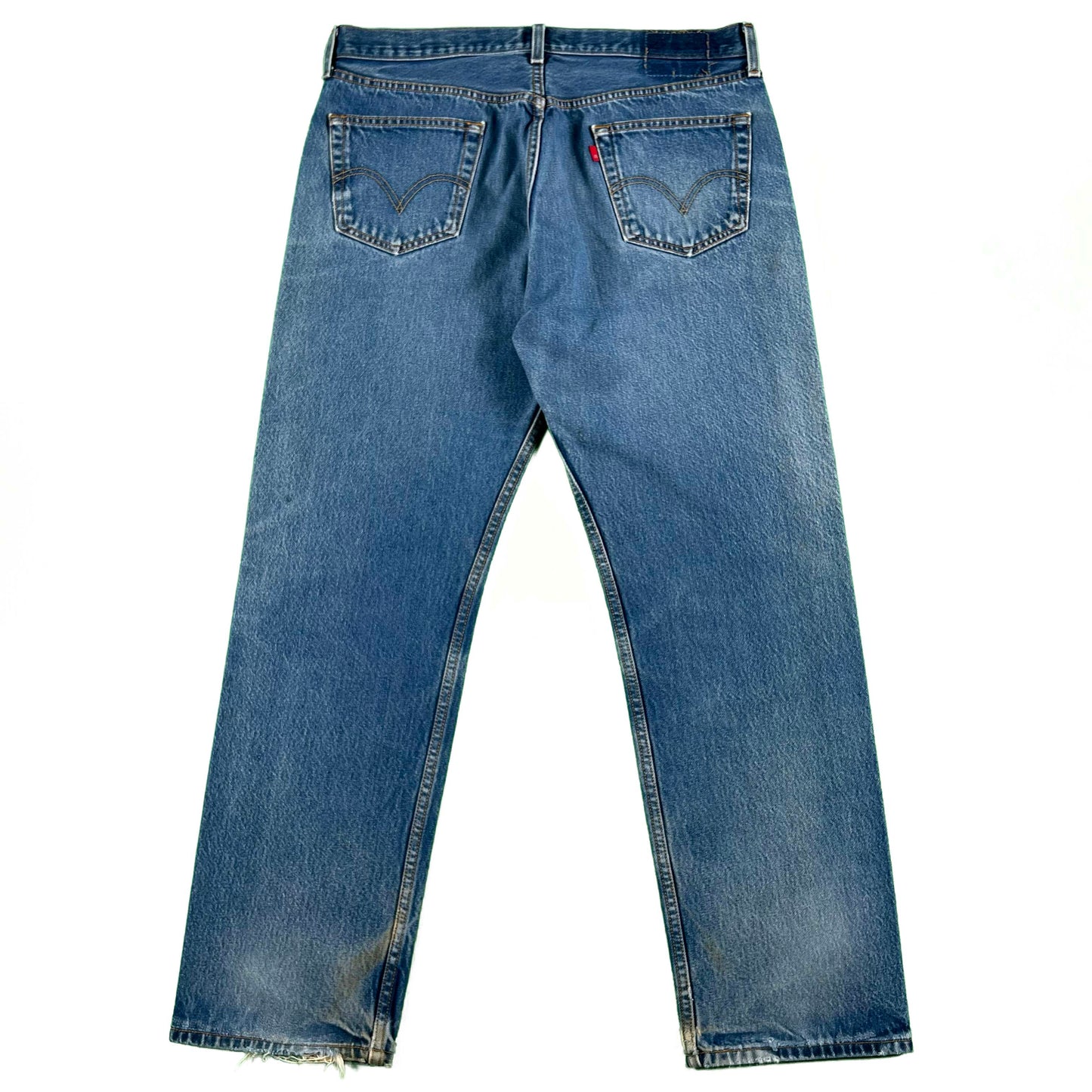 00s Beautifully Faded Levi's 501 Denim- 35x30