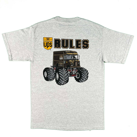00s UPS Rules Tee- L