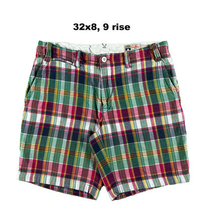 Polo Ralph Lauren Madras Plaid Shorts- SELECT PAIR