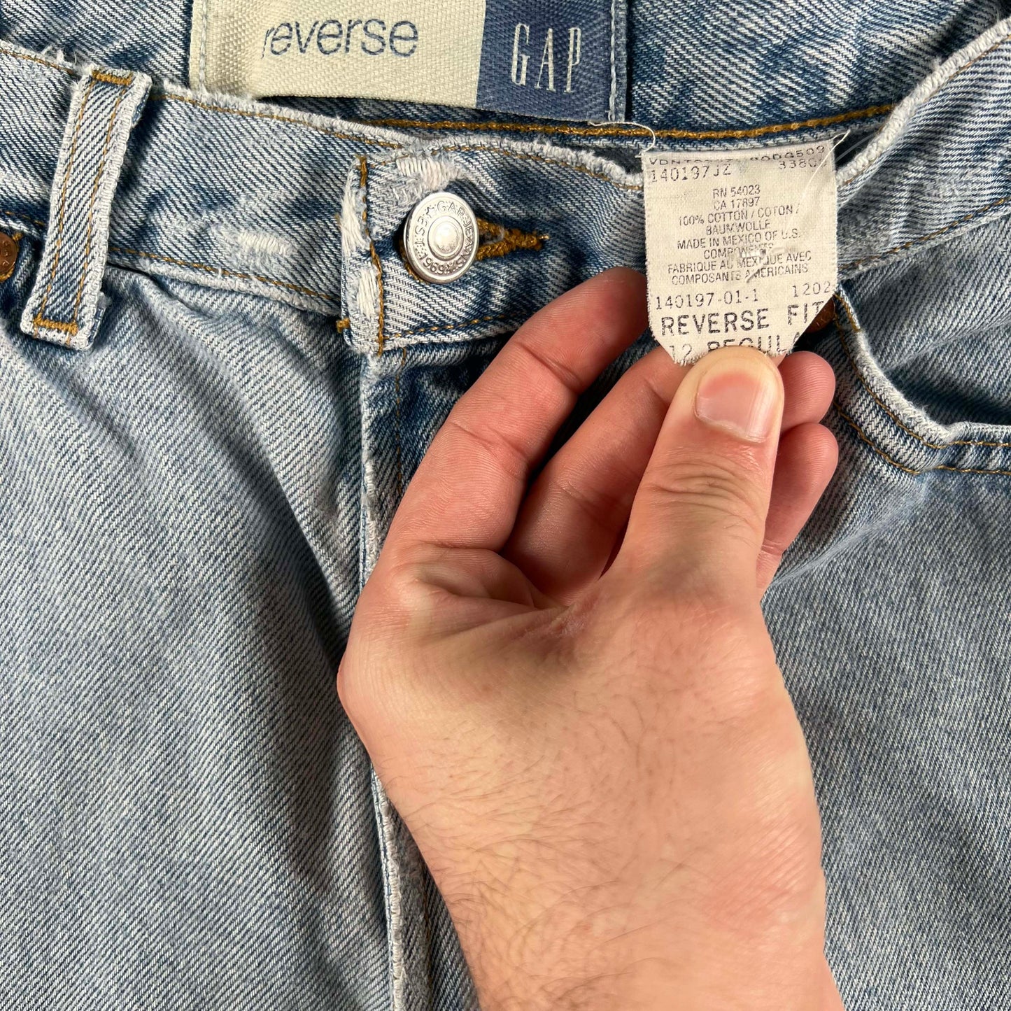 Vintage Gap Cut Off Denim Shorts- SELECT PAIR