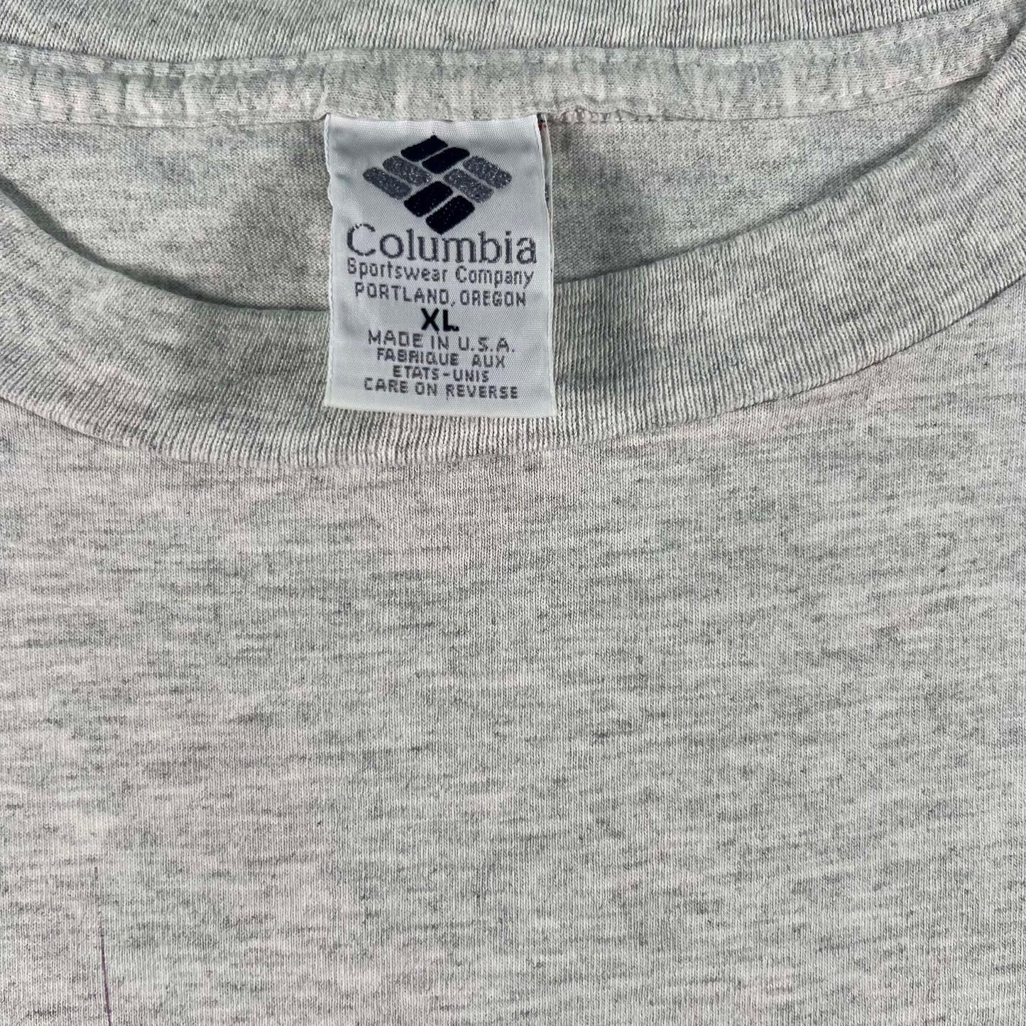 90s Columbia 'Smallest of the School' Fishing Tee- XL