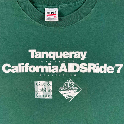90s CaliforniaAIDSRide Long Sleeve Tee- XL