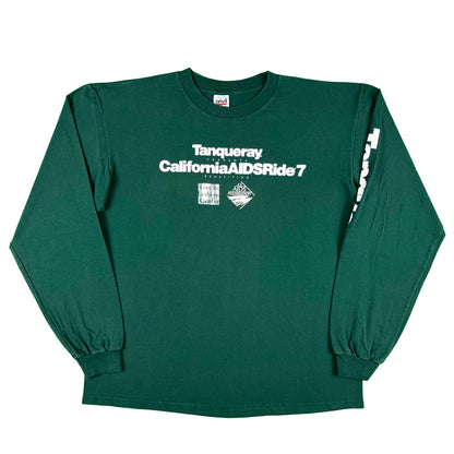 90s CaliforniaAIDSRide Long Sleeve Tee- XL
