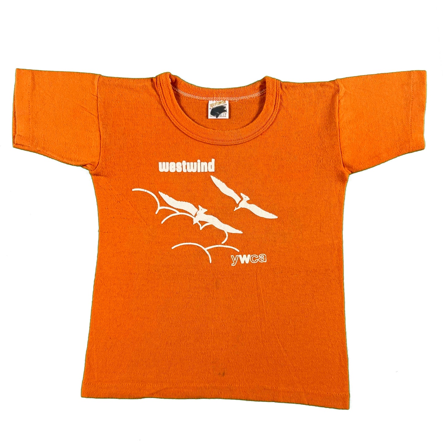 70s Creamsicle Westwind YWCA Baby Tee