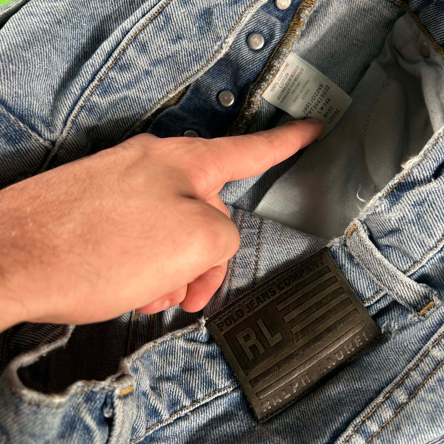 Polo Ralph Lauren 'Loose' Fit Denim- SELECT PAIR