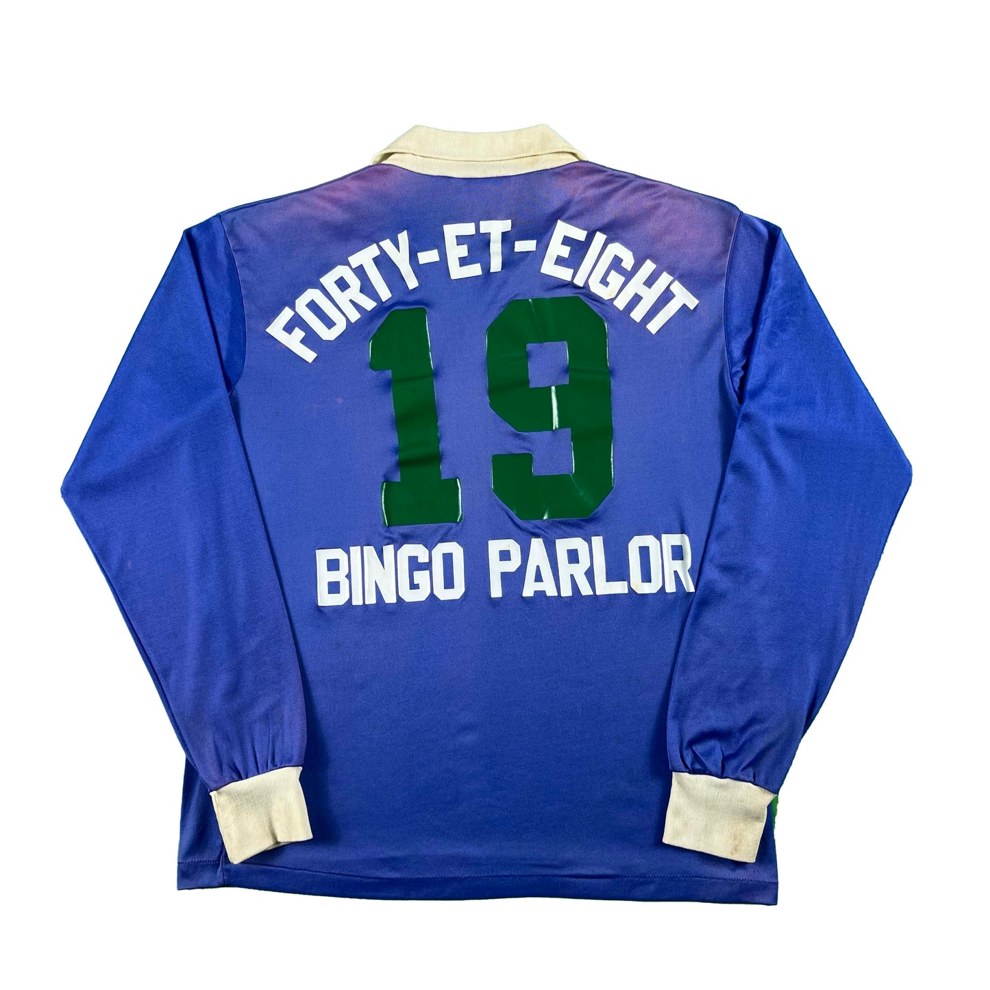 80s Sun Faded Bingo Parlor Soccer Jersey- S
