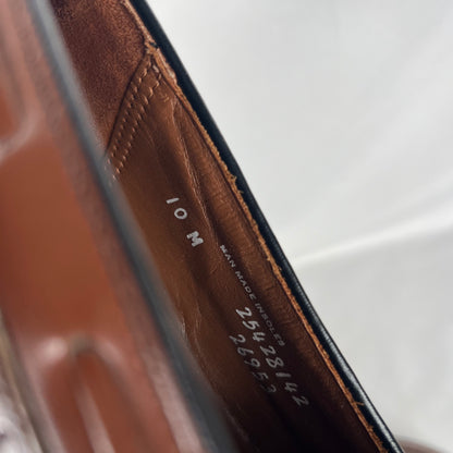 90s Brown Leather Tassel Loafers- M's 10, W's 11.5