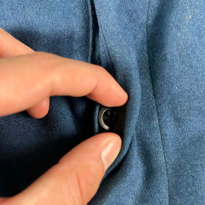 40s Striped Wool Officer Trousers- 26x30