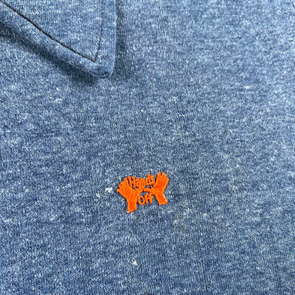 70s/80s Hands Off 1/4 Zip Sweatshirt- S