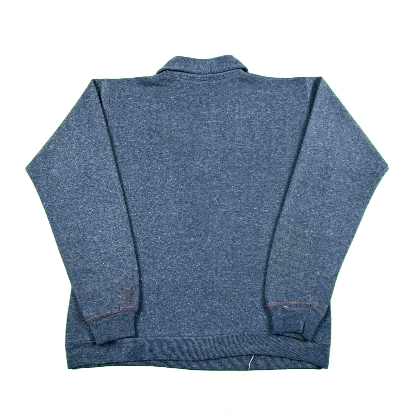 70s/80s Hands Off 1/4 Zip Sweatshirt- S