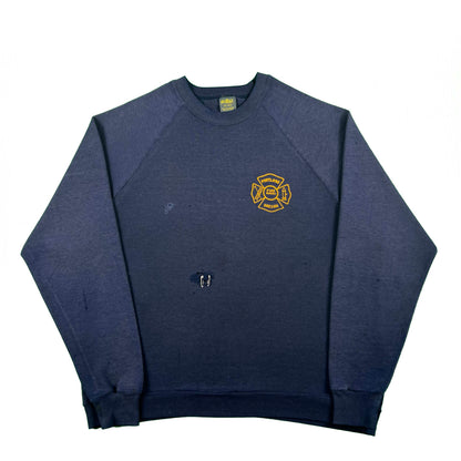 80s Sun Faded Portland Fire Bureau Sweatshirt- XL