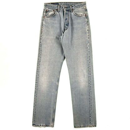 90s Light Wash Levi's 501 Denim- 26x31
