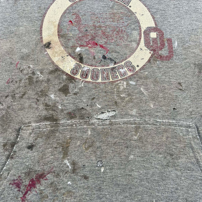 Chopped Oklahoma Sooners Painter's Hoodie- XL