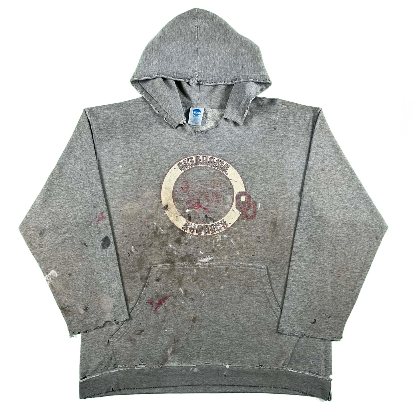 Chopped Oklahoma Sooners Painter's Hoodie- XL
