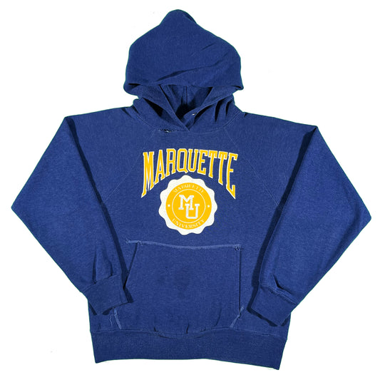70s Marquette Sun Faded Hoodie- S