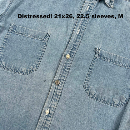 Vintage Denim Button Up Shirts- SELECT SHIRT