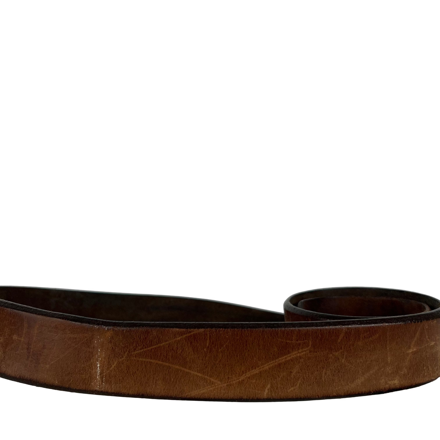 REI Patina Brown Leather Belt- 32"-36"