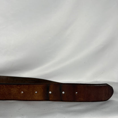 REI Patina Brown Leather Belt- 32"-36"