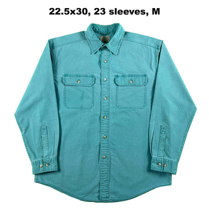 Vintage L.L. Bean 100% Cotton Button Up Shirts- SELECT SHIRT