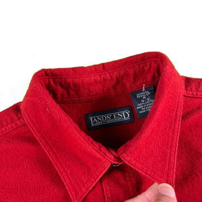 Vintage Lands' End 100% Cotton Chamois Shirts- SELECT SHIRT