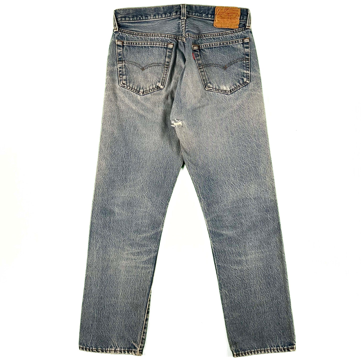 80s Well Worn & Faded Levi's 501 Denim- 30x30