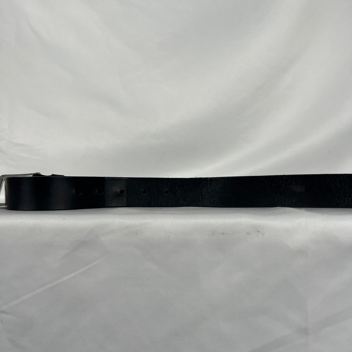 90s Gap Black Leather Belt- 32"-36"