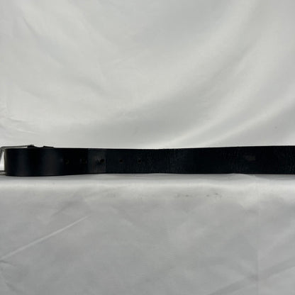 90s Gap Black Leather Belt- 32"-36"