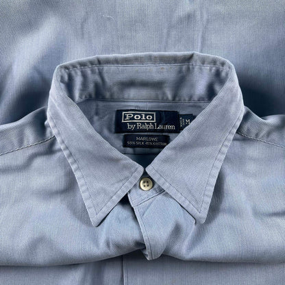 90s Polo Ralph Lauren 'Marlowe' Silk Shirt- M