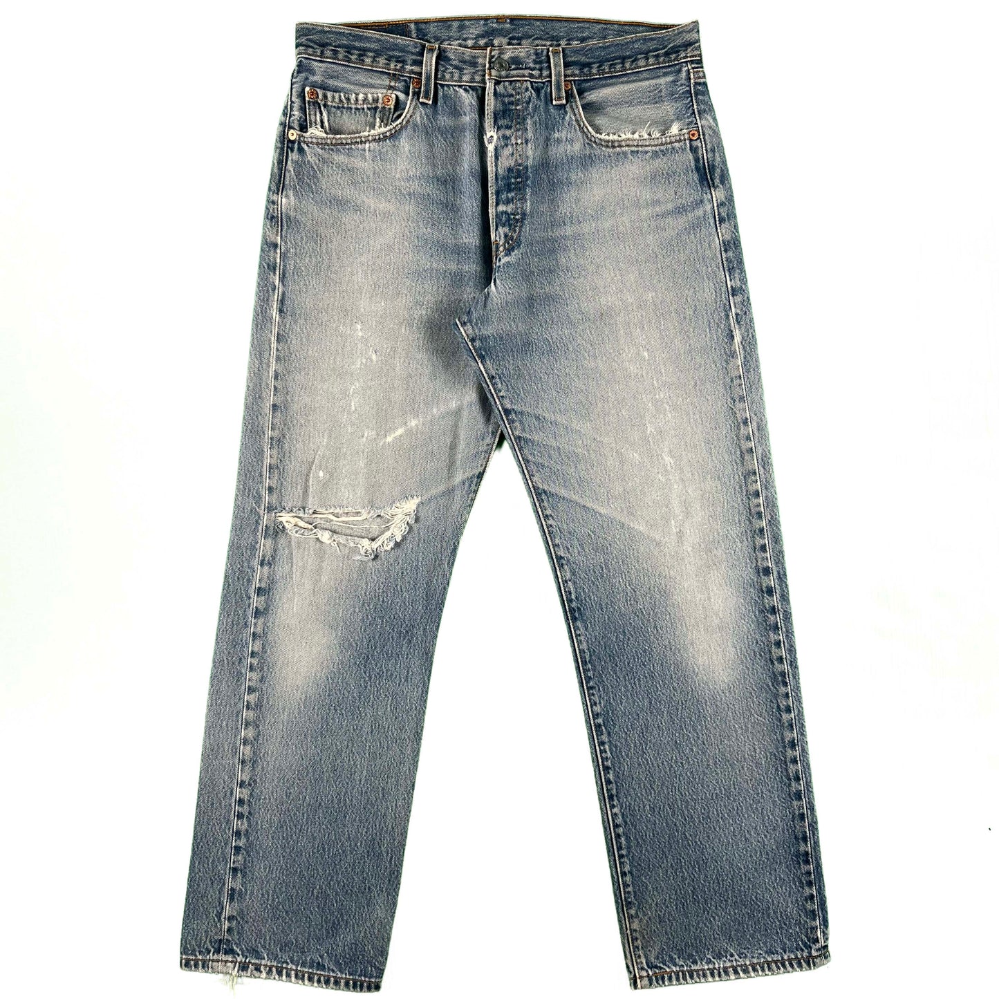 90s Perfectly Worn Levi's 501 Denim- 33x30.5