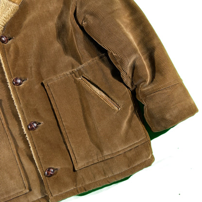 60s Sherpa Lined Corduroy Jacket- XL