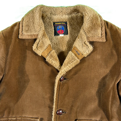 60s Sherpa Lined Corduroy Jacket- XL