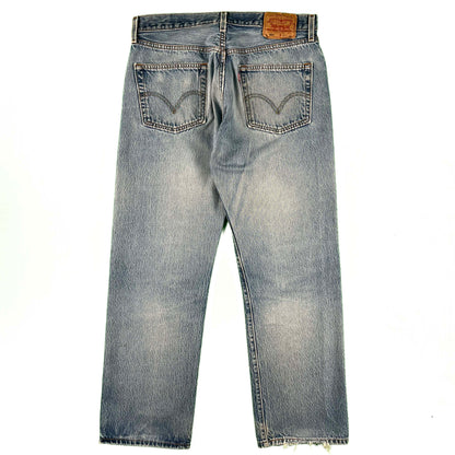 90s Perfectly Worn Levi's 501 Denim- 33x30.5