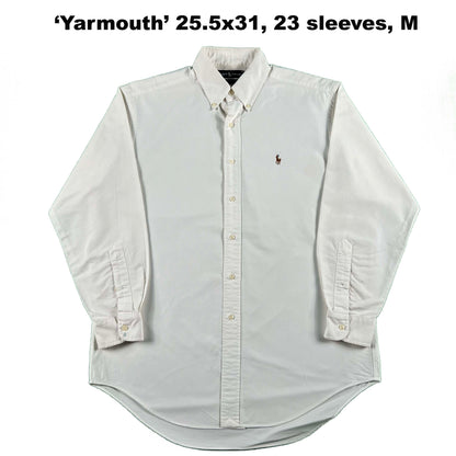Vintage Ralph Lauren 100% Cotton Button Up Shirts- SELECT SHIRT