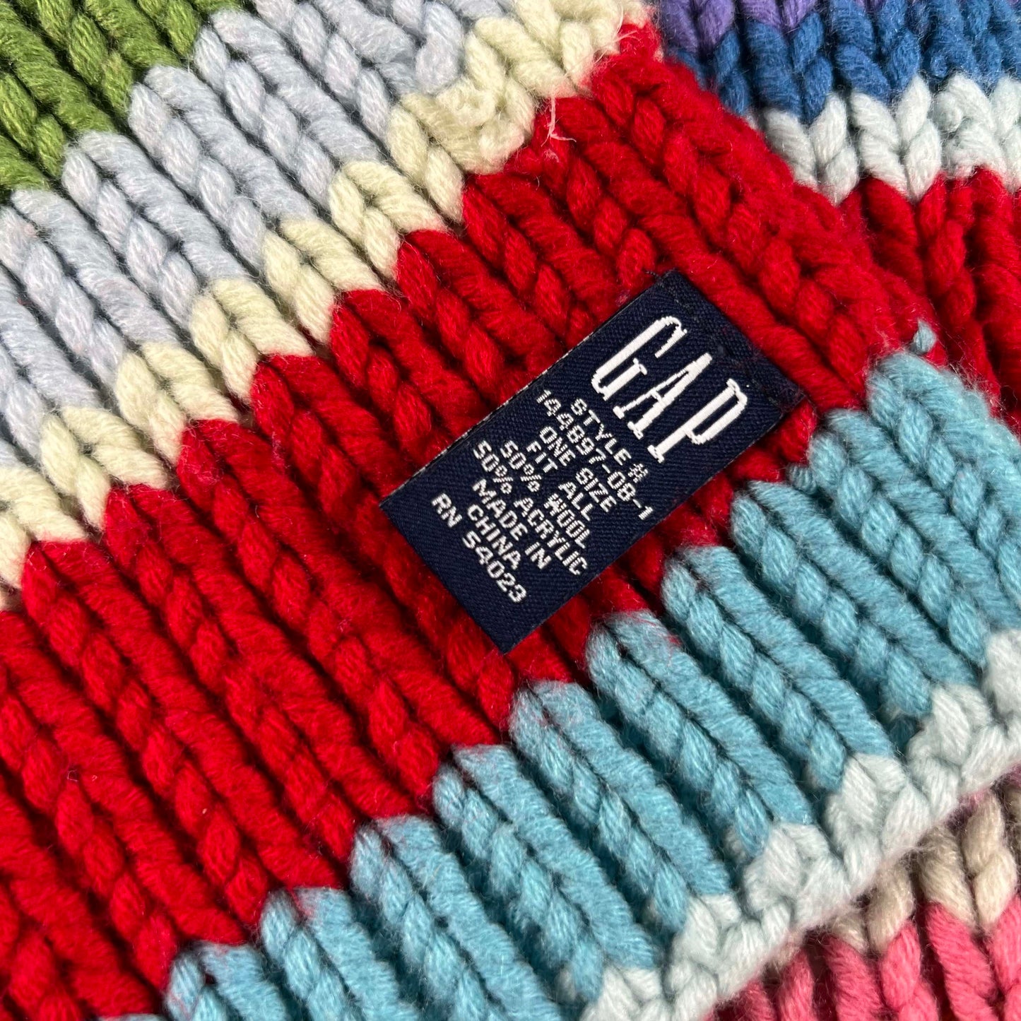 2000 Gap Big Chunky Knit Scarf