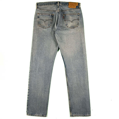 90s Slightly Painted Levi's 501 Denim- 35x34.5
