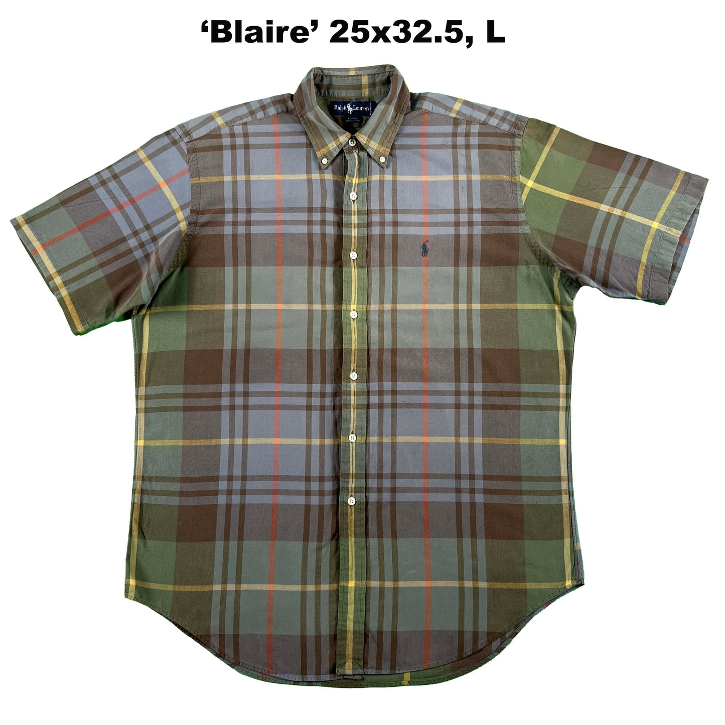 Vintage Ralph Lauren 100% Cotton Button Up Shirts- SELECT SHIRT