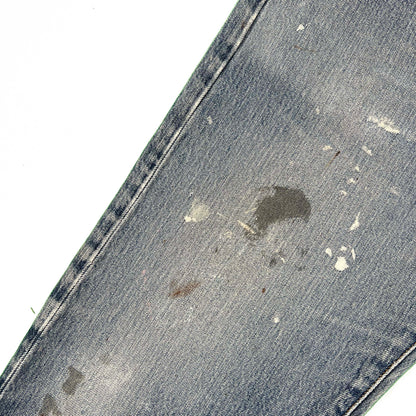 00s Perfectly Worn Painter's Levi's 501 Denim- 37x30