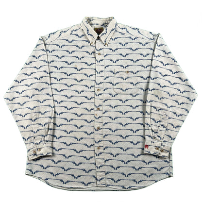 90s/00s Barn Fly Revolver Shirt- L