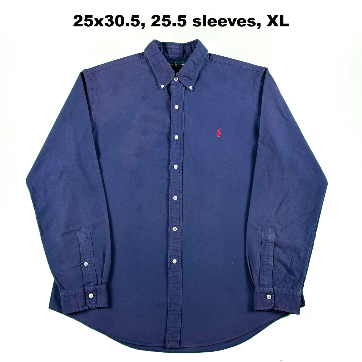 Vintage Ralph Lauren 100% Cotton Button Up Shirts- SELECT SHIRT