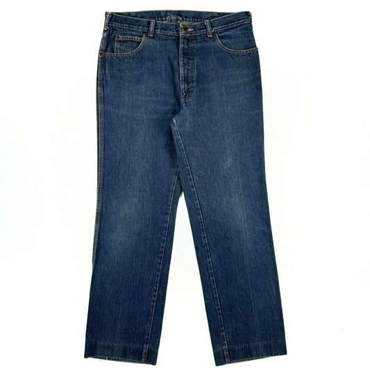 80s Calvin Klein Dark Wash Denim- 34x30.5